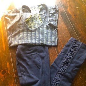Lululemon cool racer back Tank & matching Legging